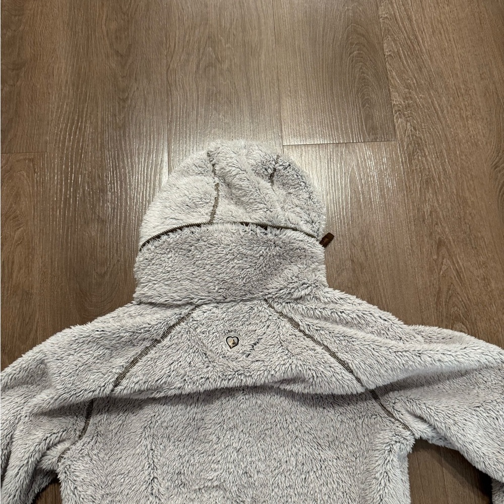 Kuhl Jacket Womens size medium Born in The Mountains Flight Fleece Zip in Hoodie - Picture 3 of 4